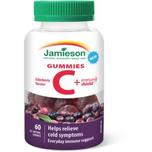 Jamieson Vitamin C + Immune Shield Gummies Vitamins & Herbals
