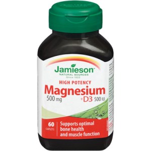 Jamieson Laboratories Jamieson Magnesium 500 Mg + D3 500 Iu Vitamins And Minerals