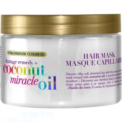 Ogx Extra Strength Damage Remedy + Coconut Miracle Oil Hair Mask 6.0 Oz - Image 3