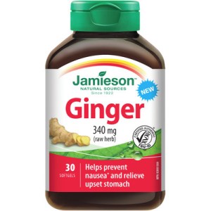 Jamieson Ginger 340 Mg 30.0 Count