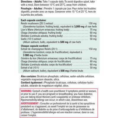 Jamieson Mushroom Complex 60.0 Count - Image 2