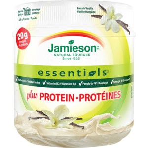 Jamieson Essentials Plus Protein – Vanilla 12.0 Ea Vitamins And Minerals