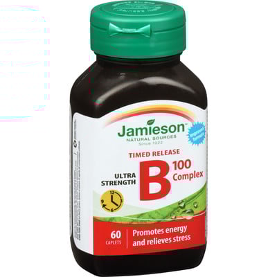 Jamieson Vitamin B 100 Complex Time Release Caplets - Image 2