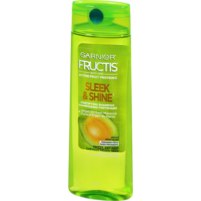 Garnier Fructis Sleek & Shine Shampoo For Dry & Frizzy Hair, 13 Fl Oz - Image 3