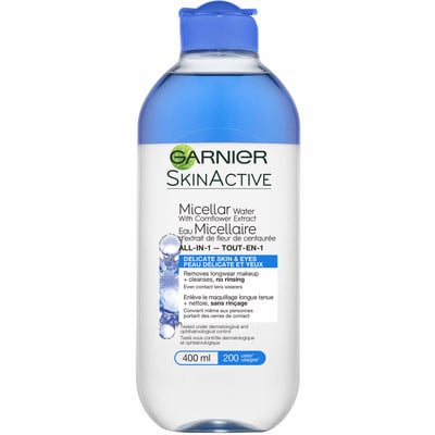 Garnier Skinactive Micellar Water Delicate Skin & Eyes 400.0 Ml