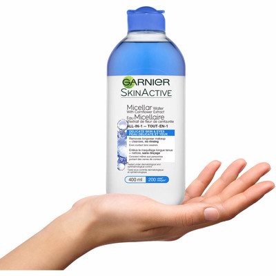Garnier Skinactive Micellar Water Delicate Skin & Eyes 400.0 Ml - Image 2
