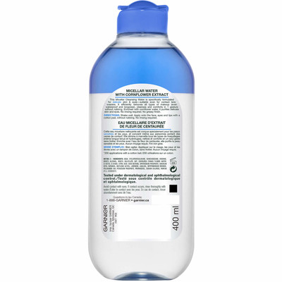 Garnier Skinactive Micellar Water Delicate Skin & Eyes 400.0 Ml - Image 3