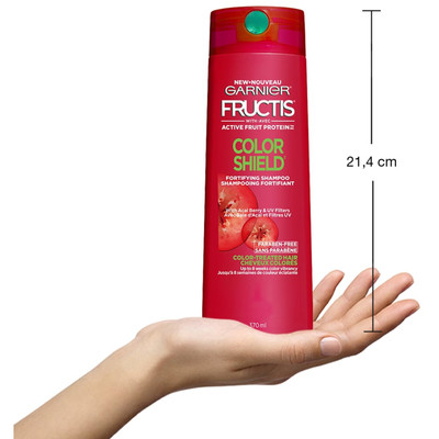 Garnier Fructis Color Shield Fortifying Shampoo For Color-treated Hair, 12.5 Fl. Oz. Shampoo and Conditioners