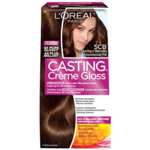 L’oreal Casting Cr Me Gloss 1.0 Ea Brown Hair Colour Treatments