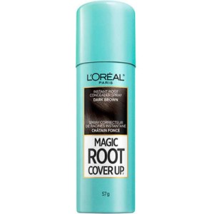L'oreal Paris Magic Root Cover Up Gray Concealer Spray, Dark Brown, 2 Oz.