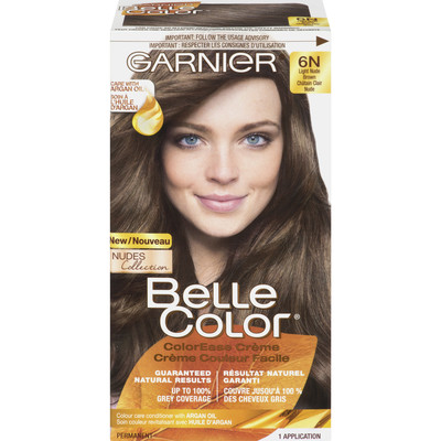 Garnier Belle Color 6n Light Nude Brown 1.0 Ea Hair Colour Treatments