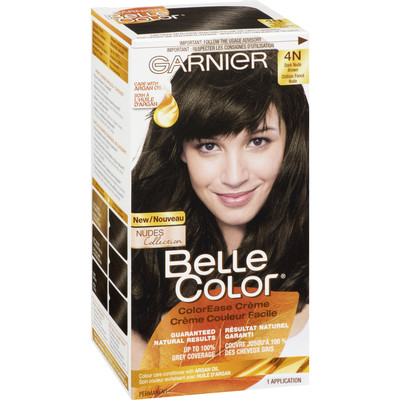 Garnier Belle Color 4n Dark Nude Brown 1.0 Ea Hair Colour Treatments