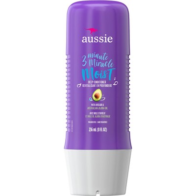 Aussie Dry Hair Repair – Aussie Paraben-free Miracle Moist 3 Minute Miracle W/ Avocado, 236 Ml 236.0 Ml Shampoo and Conditioners