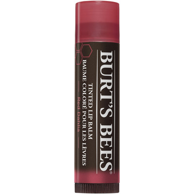 Burt's Bees 100% Natural Tinted Lip Balm, Red Dahlia With Shea Butter & Botanical Waxes - 1 Tube - Image 2