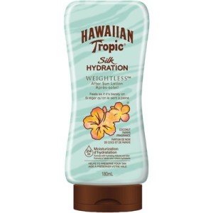 Hawaiian Tropic Silk Hydration Weightless Coconut Papaya After Sun Moisturizer