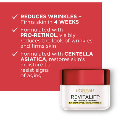 L'oreal Revitalift Anti-wrinkle + Firming Anti-aging Cream Day Moisturizer 50.0 Ml - Image 2