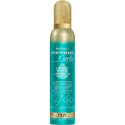 Ogx Locking + Coconut Curls Decadent Creamy Mousse 235.0 Ml