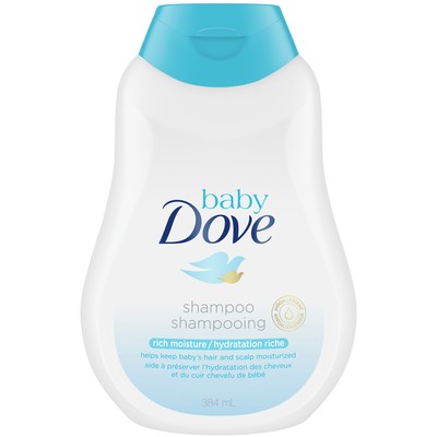Dove Baby Dove Shampoo Rich Moisture 384ml 384.0 Ml Baby Wash and Shampoo