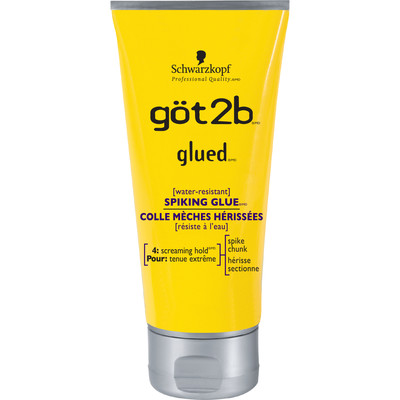 Got2b Glued Hair Spiking Glue, Travel & Trial Size – 1.25 Oz Styling Products, Brushes and Tools