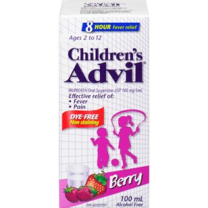 Children’s Advil Suspension Dye-free Berry 100 Ml Analgesics and Antipyretics