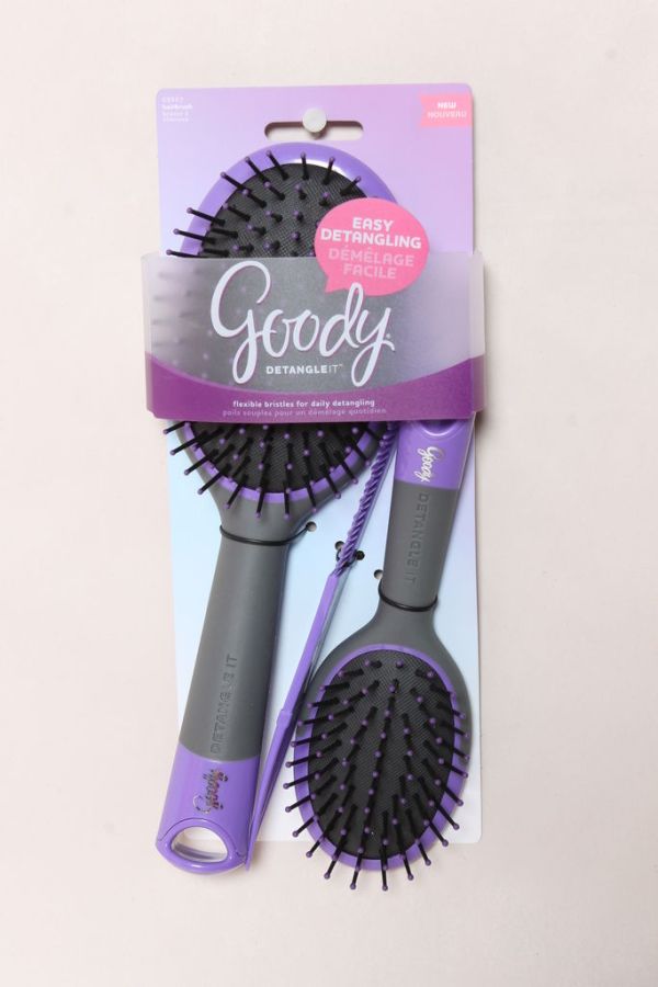 Goody Detangle It Oval Cushion Comb Combo Styling Products, Brushes and Tools