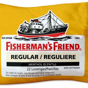 Fishermans Friend Regular Lozenge 22pc Cough and Cold