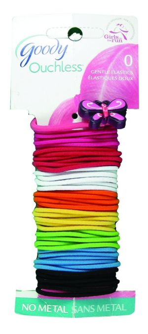Goody Ouchless Lucky Elastics - Rainbow Multi