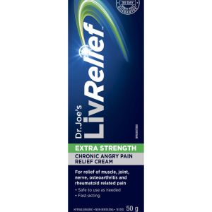 Livrelief Extra Strength Chronic Angry Pain Relief Cream Topical