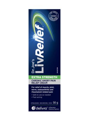 Livrelief Extra Strength Chronic Angry Pain Relief Cream