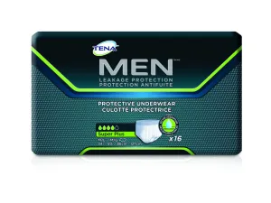 TENA MEN Protective Incontinence Underwear - Super Plus Absorbency, Size Medium/Large 14+2pk