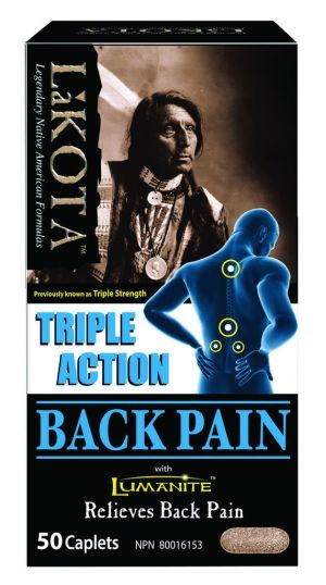 Lakota Triple Action Back Pain Caplets