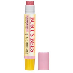 Burt's Bees 100% Natural Moisturizing Lip Shimmer, Grapefruit, 1 Tube