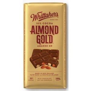 Whittaker's Almond Gold Chocolate