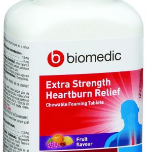 Biomedic Heartburn Relief Extra Strength 60tb Antacids / Laxatives