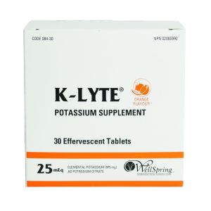 K-lyteÂ® Potassium Supplement-effervescent Tablets Professional OTCs In Pharmacy