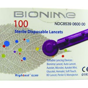 Bio100lc Bionime Lancet, 100 Count Diabetic