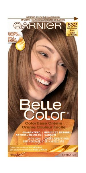 Garnier Belle Colour Hair Colour - Light Chestnut Brown 632