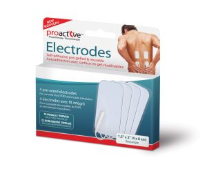 Amg Proactive Tens Adhesive Electrodes 1.5x3 In Rectangle
