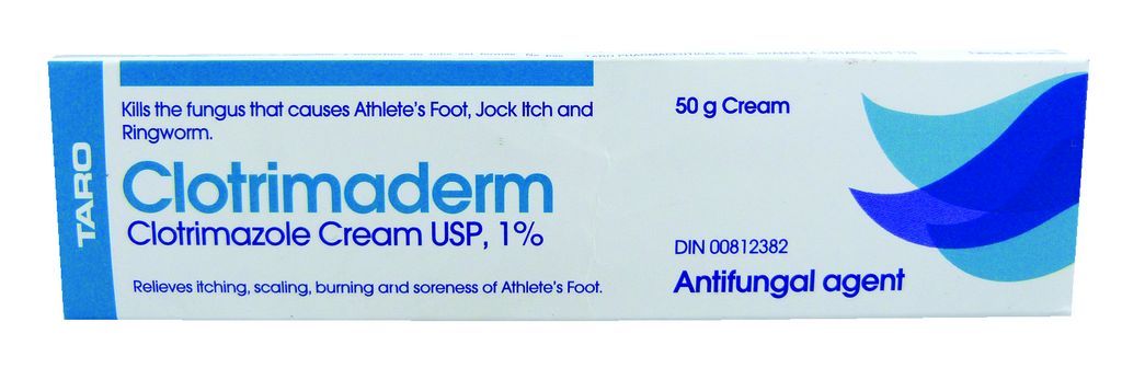 TARO CLOTRIMADERM Cream 1% 50g - Effective Antifungal Treatment