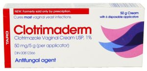 Clotrimaderm Vaginal Cream 2% with Applicator 50g - Effective Treatment for Vaginal Yeast Infections