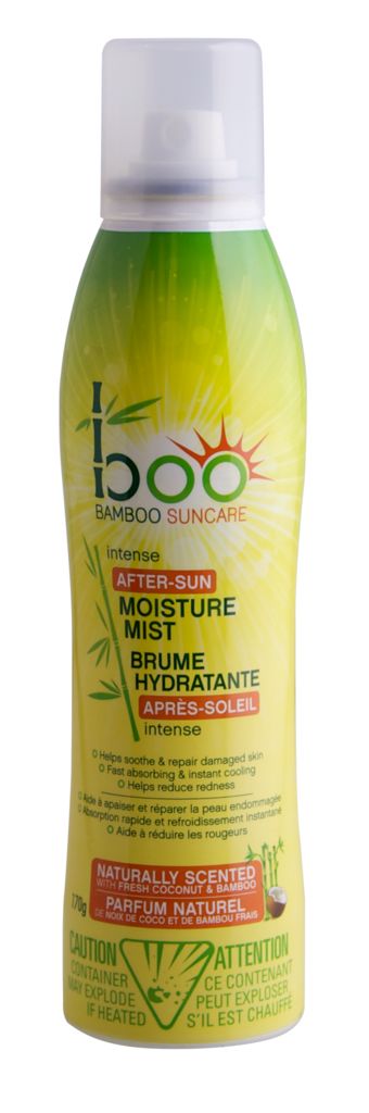 Boo Bamboo After Sun Oil Mist – Spray – Intense Moisture – 5.98 Fl Oz Moisturizers, Cleansers and Toners