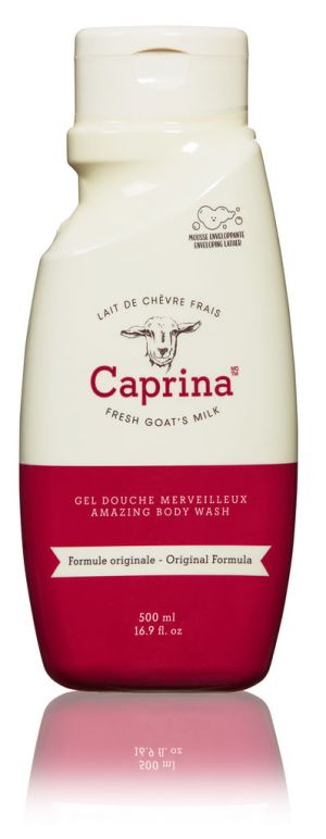 Caprina By Canus Fresh Goat's Milk Body Wash, Original Formula, 16.9 Fluid Ounce