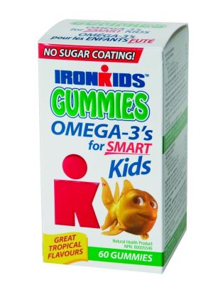 Ironkids Gummies Omega-3's For Smart Kids