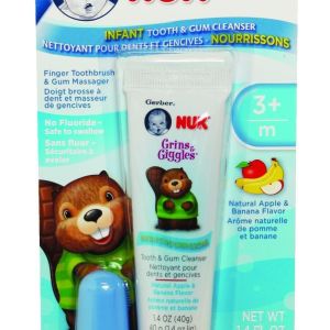 Nuk Infant Tooth & Gum Cleanser Apple & Banana – 1.4 Oz Baby Needs