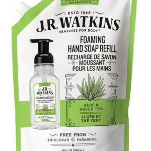J.R. Watkins Aloe & Green Tea Foaming Soap Pouch Refill Skin Care