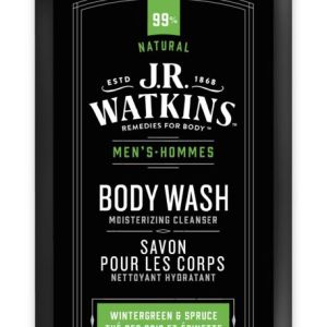 J.R Watkins Men’s Wintergreen and Spruce Body Wash Skin Care