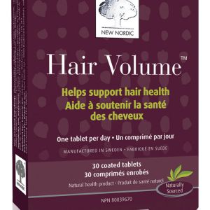 New Nordic Hair Volume Supplement Tablets – 30.0 Ea Styling Products, Brushes and Tools
