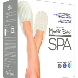 Magic Bag Spa Lavender Aromatherapy Slippers  – Slippers Size 6 – 7 Soft Lines