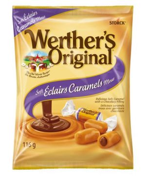 Werther's Original Â Ã clairs Caramels Mous Au Chocolat, 116 G