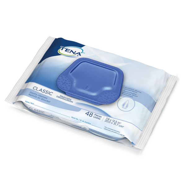 Tena Classic Washcloth 48.0 Count Incontinence